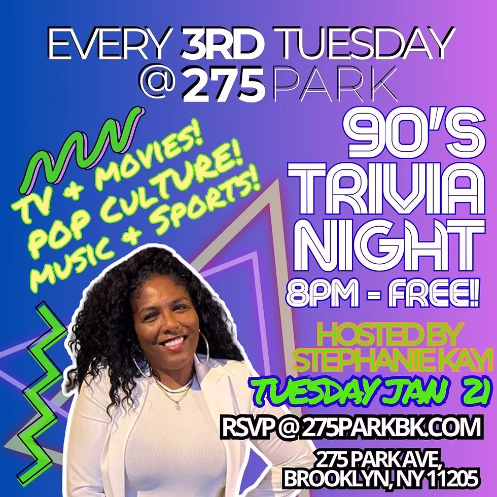 90s TRIVIA NIGHT feat. Stephanie Kay